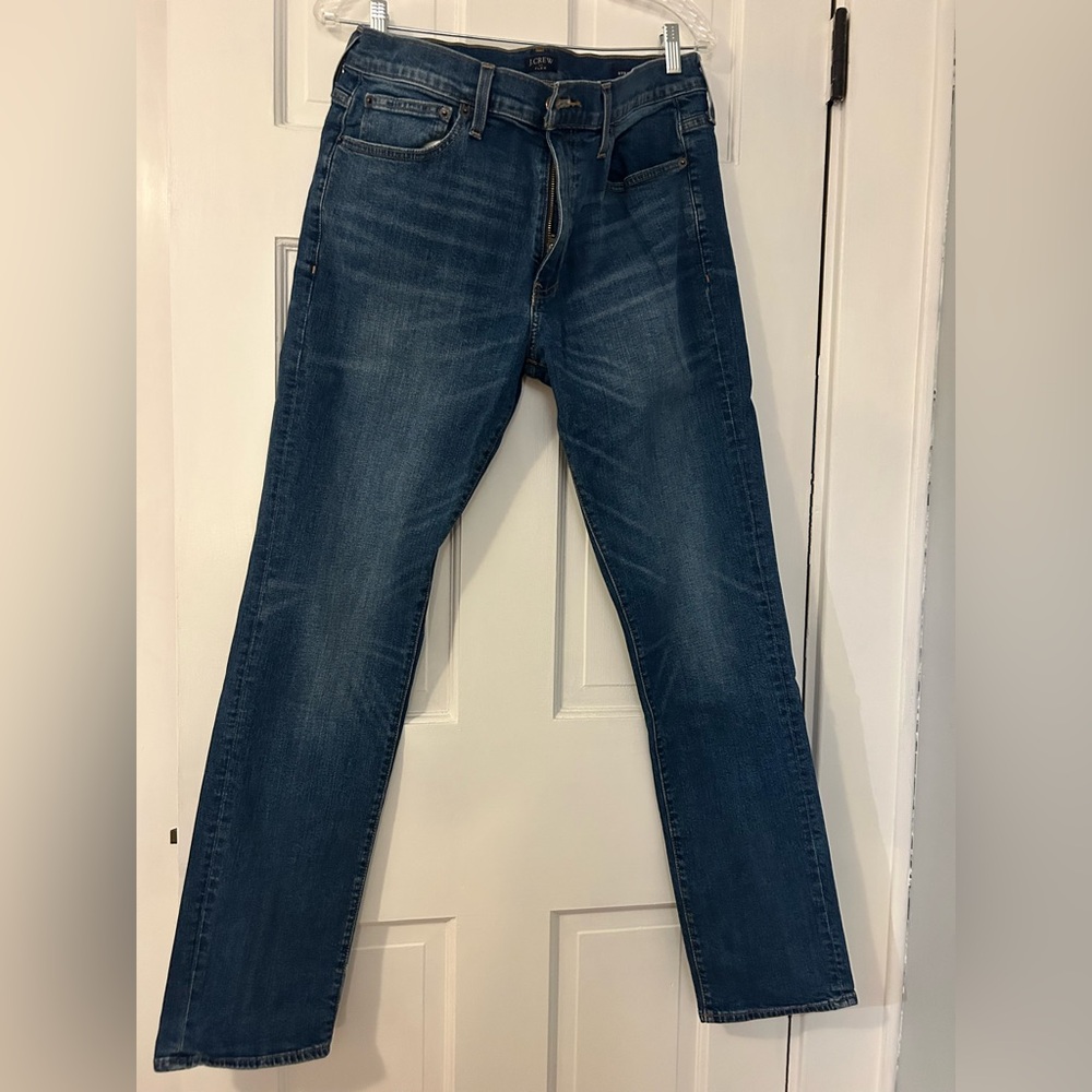 J crew straight jeans 33x32